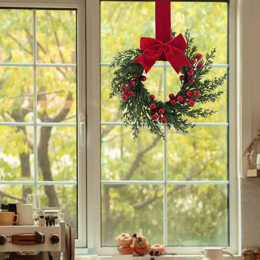 Magische Kerstkrans met Strik